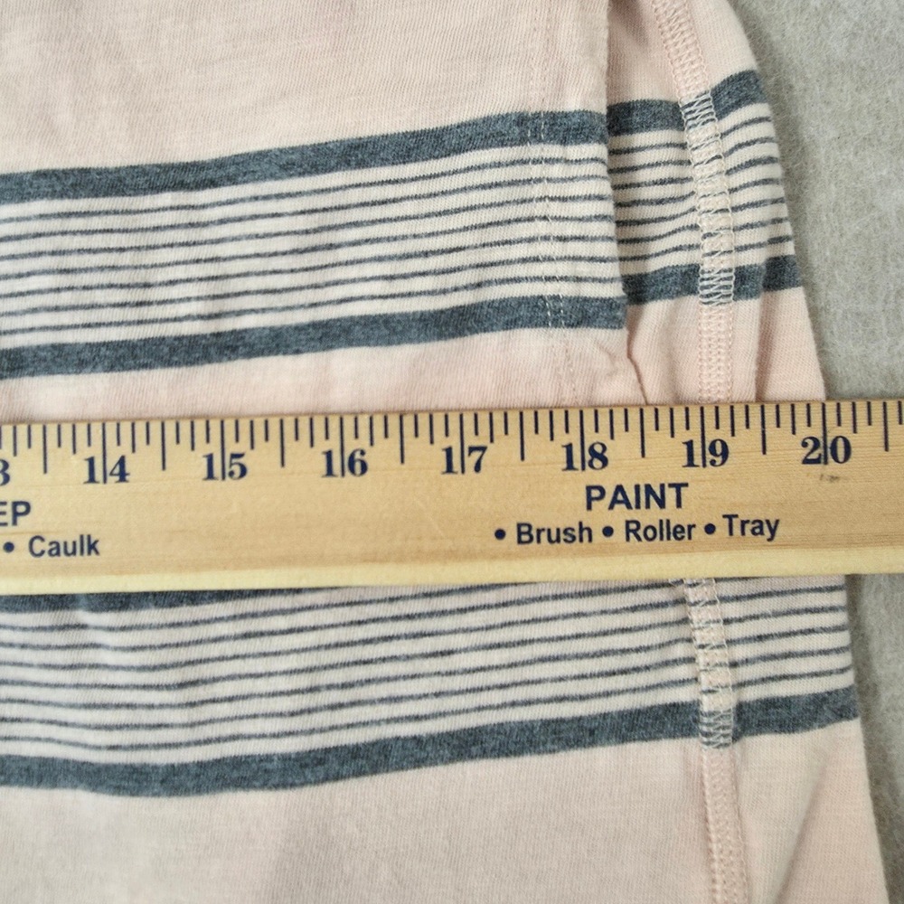 The North Face Sand Scape Tank Dress Sz L Pink Stripe Outdoor Hiking Pocket - Picture 11 of 13